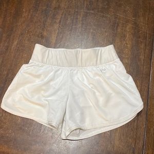 Kids size M white shorts